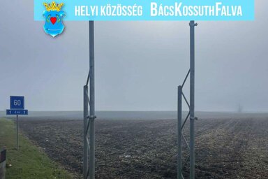 A helyi közösség közlése szerint már értesítették a karbantartót (Fotó: Facebook/Bácskossuthfalva helyi közösség)
