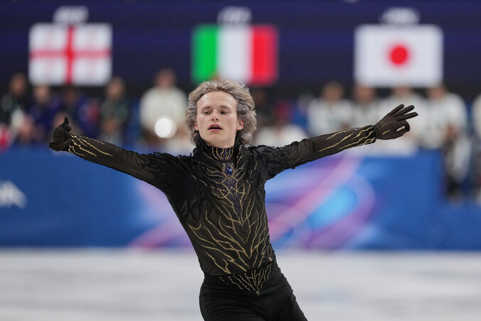 Beta/AP -  Ilia Malinin produkcióját Novak Đoković is csodálattal nézte