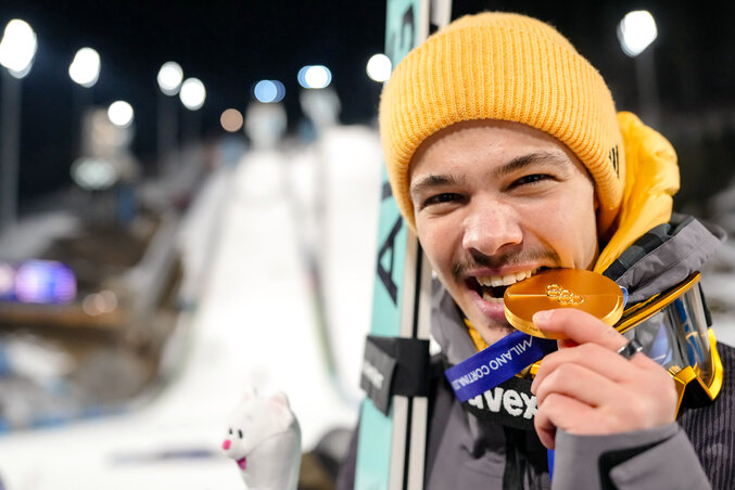 Beta/AP -  Philipp Raimund óvatosabb is lehetne az aranyéremmel…