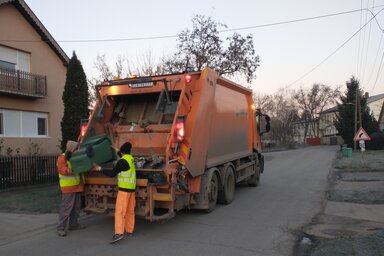 Hamarosan minden háztartás külön szemeteskukát kap az újrahasznosítható hulladék gyűjtésére  (Csincsik Zsolt felvétele)