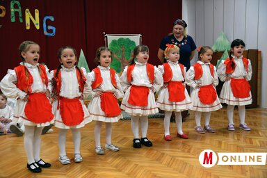 Az újvidéki Dunavirág óvoda 18. farsangi télűző mulatsága