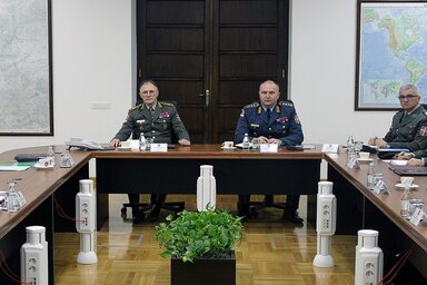 A vezérkar szerint a horvát és albán katonai vezetők pristinai egyeztetései komoly biztonsági kihívást jelentenek (Fotó: Ministarstvo odbrane)