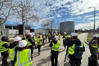Az első látogatók (Fotó: Jovan Njegović Drndak)
