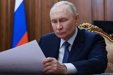 Az orosz elnök Vučićnak jó egészséget és sikereket kívánt, Szerbia polgárainak pedig boldogságot és jólétet (Fotó: Beta (Vyacheslav Prokofyev/Sputnik, Kremlin Pool P)