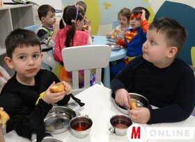 Farsangi ünnepség az újvidéki Vackor óvodában