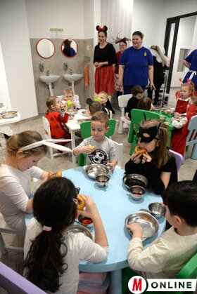 Farsangi ünnepség az újvidéki Vackor óvodában