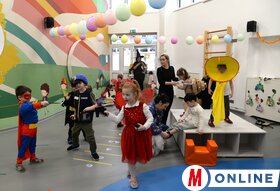 Farsangi ünnepség az újvidéki Vackor óvodában