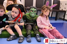 Farsangi mulatság a szabadkai Vackor óvodában