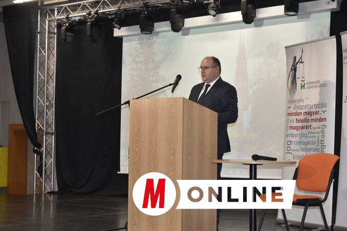 Rihard Huđik, predsednik izvršnog odbora Nacionalnog saveta mađarske nacionalne manjine, pozdravio je prisutne na ovom događaju (fotografija Dijana Der)