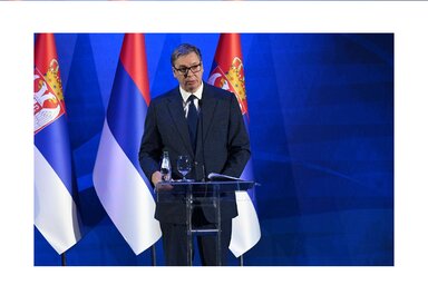 Az államfő az indiai elnökkel és Narendra Modival is tárgyal (Fotó: Beta)