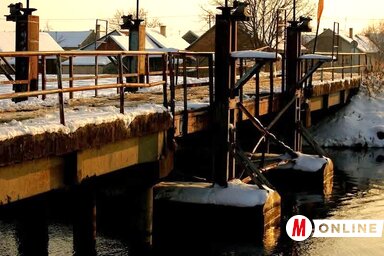 A kúlai fahíd az Alsóvárost köti össze a község többi részével (Paraczky László felvétele)