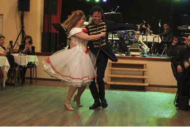 Nem csak a közönség élvezte az előadást / Fotó: Diósi Árpád