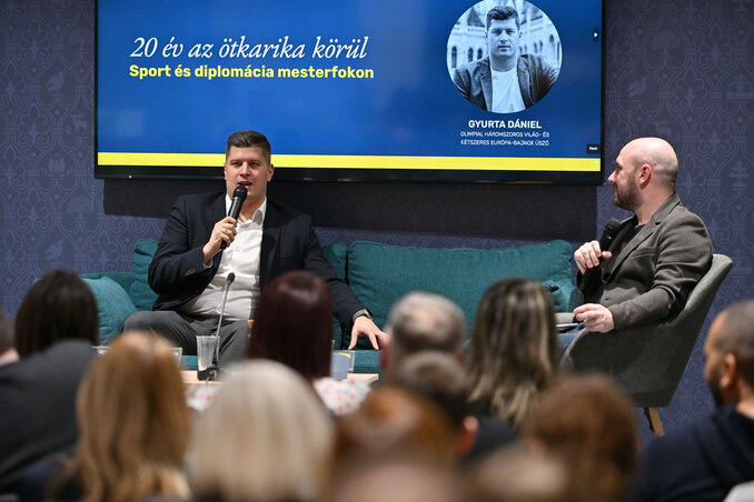 Az úszólegenda esküszik arra, hogy a szabályok betartásával sikereket érhetünk el (Molnár Edvárd felvétele)