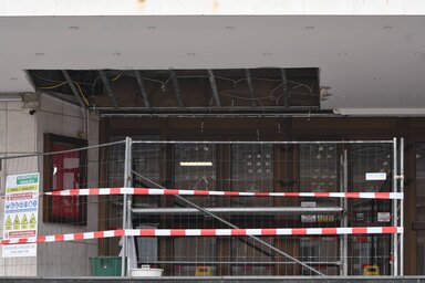 A színház tájékoztatása szerint felújításról van szó (Fotó: Beta)