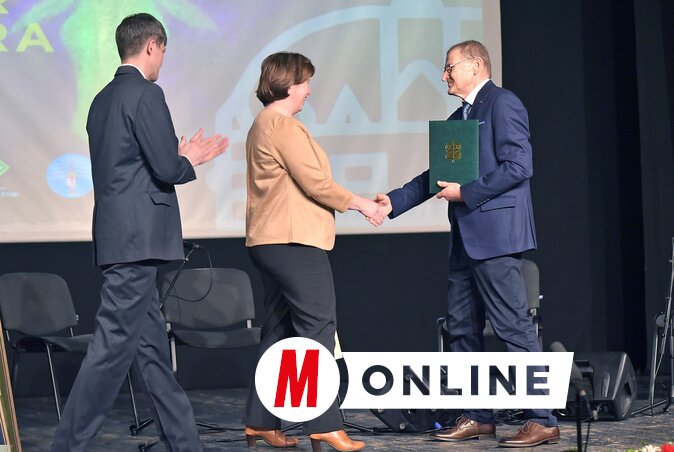 A díjat a magyar kultúra napjának délvidéki központi ünnepségén adták át / Gergely Árpád felvétele