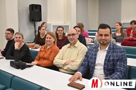 A Magyar menyegző vetítése a szabadkai Magyar Tannyelvű Tanítóképző Karon