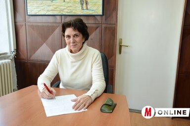 Kozma Lívia, a VMSZ kúlai községi szervezetének elnöke (Fotó: Paraczky László)