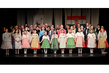 A temerini SzirmaiKároly MME tagjainak közös fellépése (Varga Zoltán felvétele)