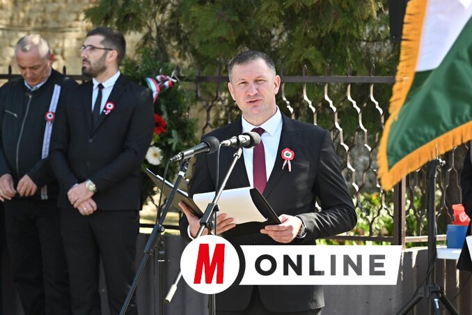 Alkalmi beszédet Tóth Zoltán tartományi mezőgazdasági titkárhelyettes mondott (Ótos András felvétele)