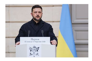 Az ukrán elnök szerint még tárgyalni kell arról, hogy Kijev pontosan mit kap a segítségért cserébe (Fotó: Beta/AP)