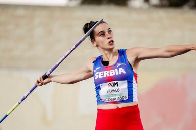 Világos Adriana nem volt teljesen elégedett a teljesítményével (Fotó: European Throwing Cup)