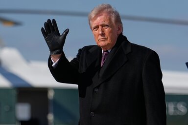 Trump üzenetében arra is kitért, hogy Izrael nem hajt végre további támadásokat a Parsz mező ellen, hacsak Irán nem támadja ismét Katart (Fotó: Beta/AP)
