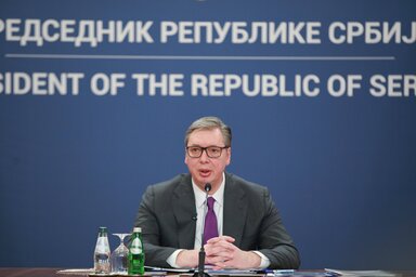 Az államfő hangsúlyozta, hogy a helyhatósági választásokat követően a parlamenti választások következnek, de azok időpontját nem pontosította (Fotó: Beta)