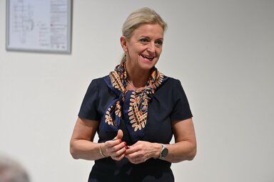 Dr. Besenyei Mónika szerint a fiatalokat nagyon érzékenyen érinti a környezeti válság (Molnár Edvárd felvétele)