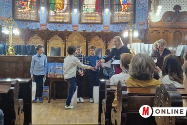 Az általános és középiskolák legjobb matematikusai kaptak díjat (Fotó: Bartus Bella felvétele)