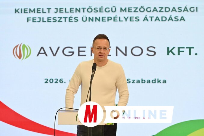 Szijjártó Péter (Fotó: Molnár Edvárd felvétele)