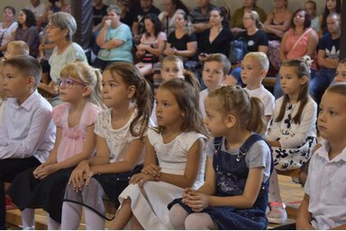 Az iskolában jelenleg 60 gyermek vesz részt az iskola-előkészítő óvodai programban/Fotó: Juhász Kozma Szuzanna felvétele