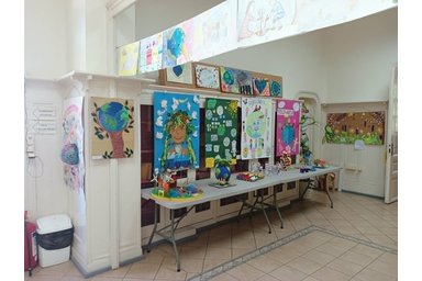 Színes alkotások a tavalyi pályázatról / Ökobecse Polgári Egyesület/archívum