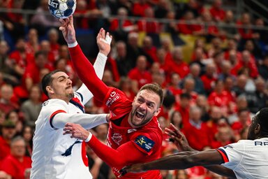 A Veszprémet egy győzelem választja el a negyeddöntőtől (Fotó: MTI)