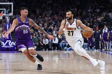 Murray (labdával) szinte egymaga vezette újabb diadalra a Denvert (Fotó: Beta/AP)