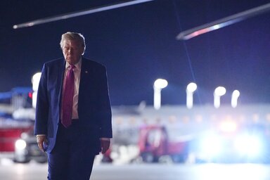 Trump közlése szerint az amerikai erők 28 iráni aknatelepítő hajót semmisítettek meg (Fotó: Beta/AP)