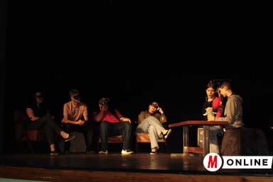 Pillanatkép az előadásból (Vidács Hajnalka felvétele)