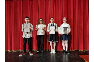 A 3. és 4. osztályosok korcsoportjának nyertesei/Fotó: Magyar Polgári Kaszinó