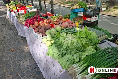 A piacon gazdag a zöldségfelhozatal (Kállai Göblös Nikoletta felvétele)