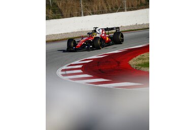 A Ferrari különleges „Macarena-szárnya” új szintre emelheti a végsebességet (Fotó: facebook.com/ScuderiaFerrari)