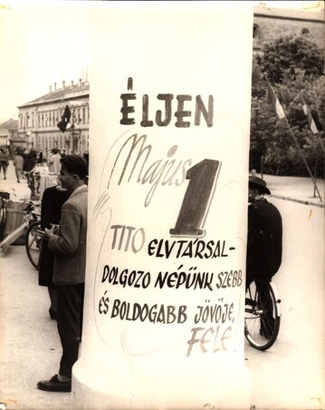 A munkásünnephez szorosan hozzátartozott az ideológia is (Molnár Tibor: Szocialista ünnepek Zentán)