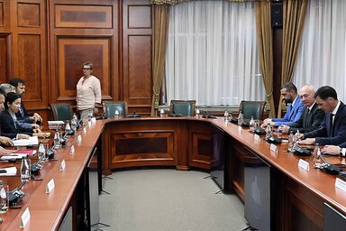A szerb kormány és a Nemzetközi Valutaalap találkozója (Fotó: Beta)
