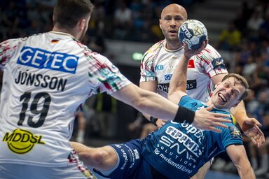 A Szeged számára túl nagy falatnak bizonyult a Magdeburg (Fotó: MTI)