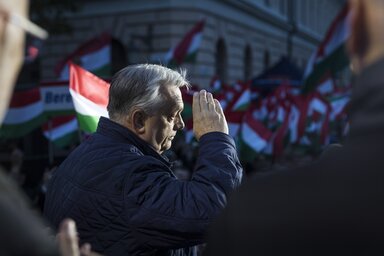A korábbi miniszterelnök kijelentette, hogy a leköszönő nemzeti kormány elkészítette a leltárt (Fotó: MTI)