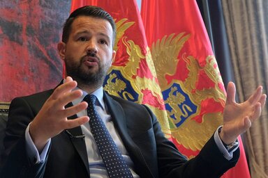 A montenegrói elnök szerint országa egyértelműen az EU és a NATO mellett kötelezte el magát (Fotó: Beta/AP)