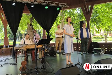 Góli Csilla hangsúlyozta, a rendezvény különlegessége a sokszínűségben rejlik (Fotó: Dér Dianna felvétele)