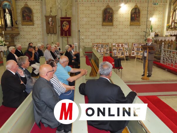 Dr. Molnár Imre történész előadása a Szent György-templomban (Csincsik Zsolt felvétele)