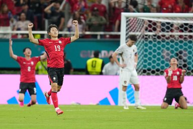 Hátrányból fordítva győzelemmel rajtolt Dél-Korea a csehek ellen Guadalajarában (Fotó: Beta/AP)