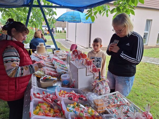 A szervezők az édesszájúaknak is kedveztek