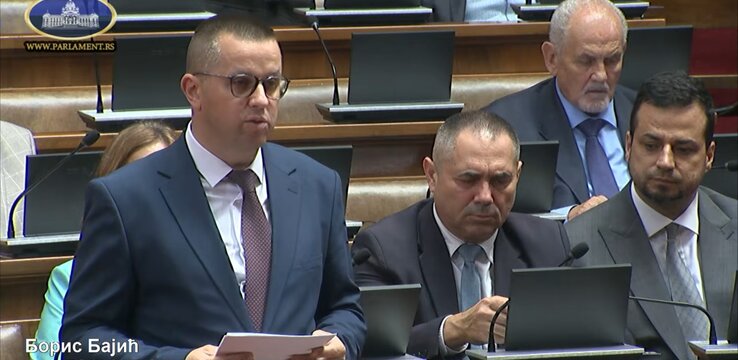 A vitában Bájity Borisz is felszólalt (Screenshot)