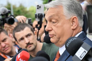 Orbán Viktor kiemelte: Európa-szerte erősödnek a hazafias pártok (Fotó: Beta/AP)